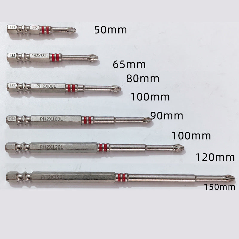 🔧⚡ INDUSTRIAL GRADE PH2 – Magnet-Schraubendreher-Bit mit starkem Magnetkopf, S2-Stahl, 1/4" Sechskant-Schäftung für universelle Kompatibilität 🧲🧲⚡