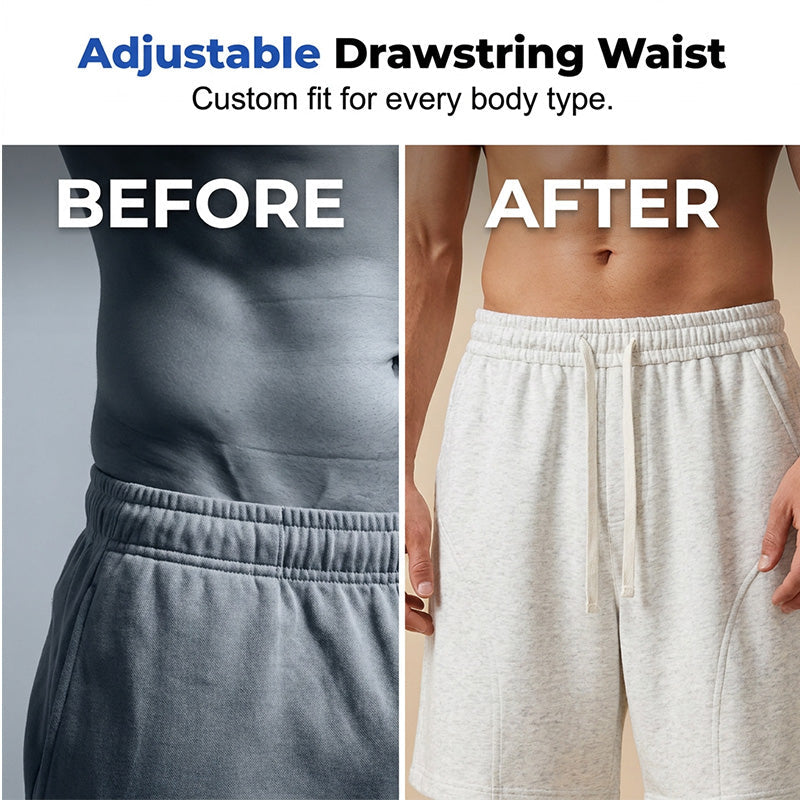 🩳✨ 50% RABATT! Herren Baumwollmisch-Freizeitshorts – Leicht, bequem & vielseitig für Sommer & Alltag ☀️