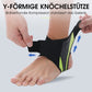 🔥 Ultradünne Knöchelbandage – Y‑Form & Klettverschluss. Unsichtbar, atmungsaktiv & perfekt für Alltag und Sport