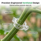🌱🍅 KAUFE 2, ERHALTE 1 GRATIS! 100-teilige Schnellklett-Pflanzenclips – Unsichtbare Pflanzenstütze für Tomaten & Gurken – Belüftet & UV-beständig – Einfach anzubringen & wiederverwendbar für starke, gesunde Pflanzen ✨