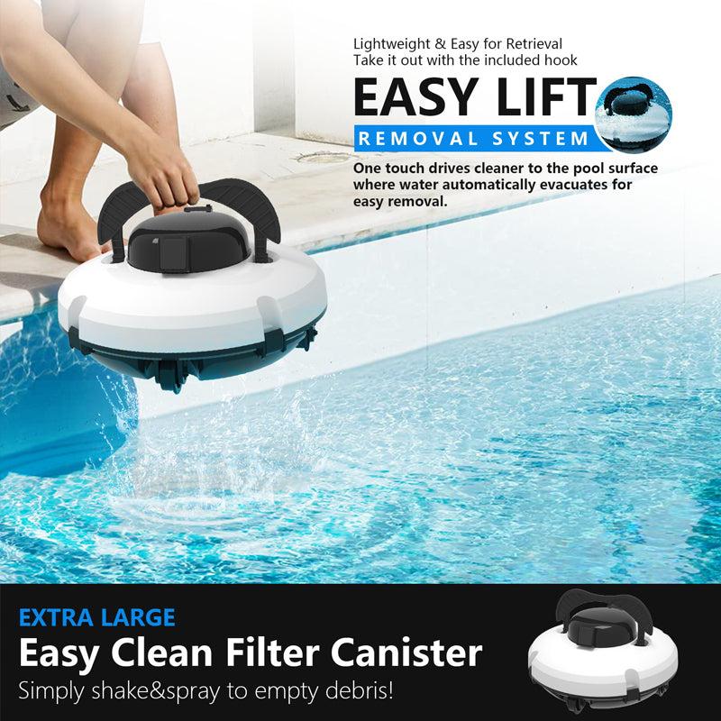 🤖🌊 50% RABATT! Kabelloser Poolroboter – Sauberes Wasser ohne Kabel & Schläuche. Automatische Reinigung von Boden, Wänden & Wasserlinie. Einfach einschalten & genießen! ✨