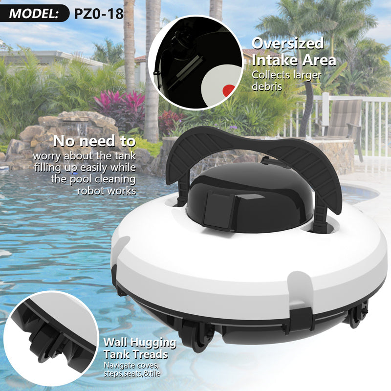 🤖🌊 50% RABATT! Kabelloser Poolroboter – Sauberes Wasser ohne Kabel & Schläuche. Automatische Reinigung von Boden, Wänden & Wasserlinie. Einfach einschalten & genießen! ✨