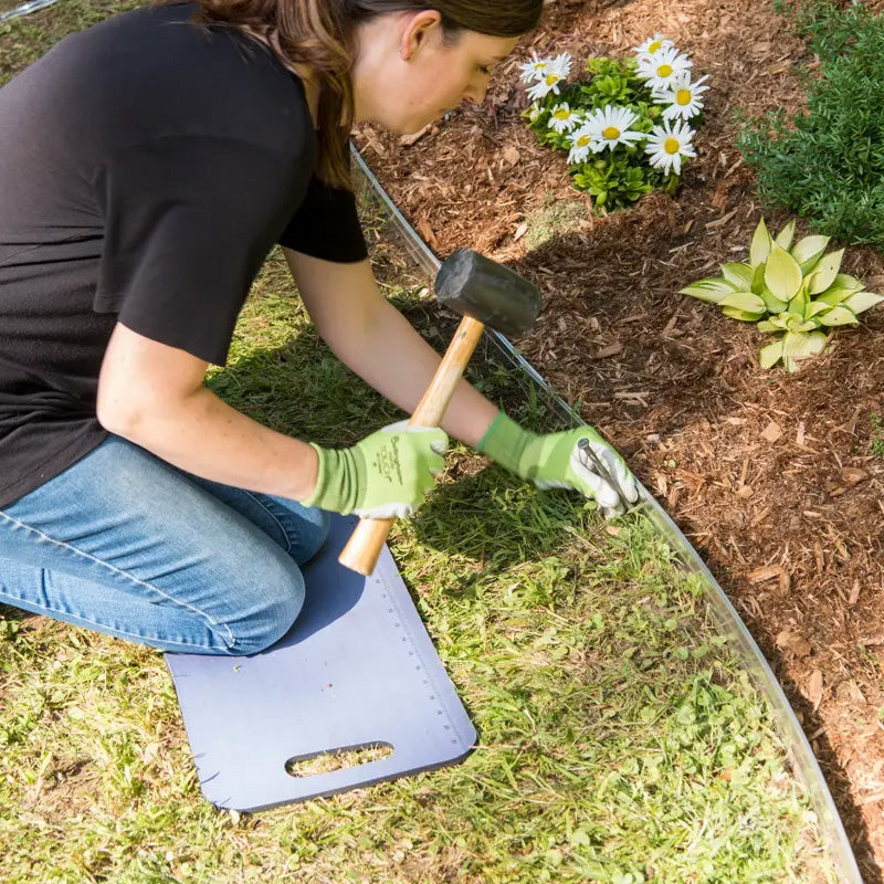 🔥 50% RABATT! 🌿 Schwarze Rasenkante – Flexible Beetbegrenzung für Garten, Rasen & Wege | Robust, Wetterfest & Einfach zu Installieren 🏡