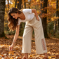 👖✨ 50% RABATT! Damen weite Hose mit Gummibund & Fransendetails – Bequem, luftig & feminin für Sommer, Strand & Freizeit 🌊