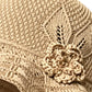 👒🌼 50% RABATT! Gehäkelter Damen-Bucket-Hat mit Blumenapplikation – Boho, sommerlich & handgefertigter Charme ✨