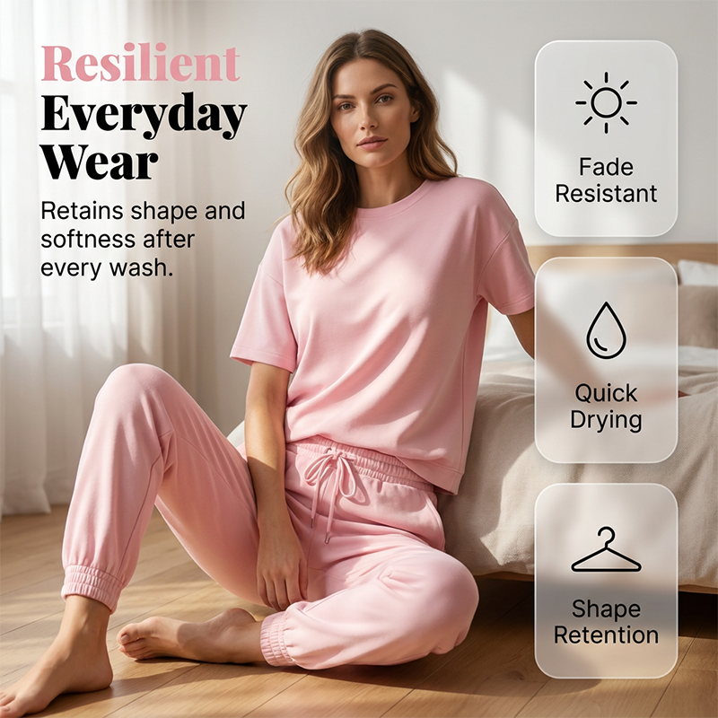 👚💥 NEUER HEISSER SALE! Lässiges Set aus kurzärmeligem Oberteil und Hose für Damen – Bequem, luftig & perfekt für Sommer, Freizeit & Urlaub ✨
