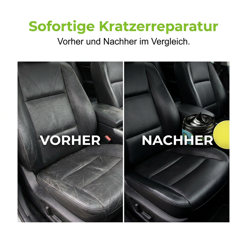 ⏳Begrenzte Zeit 60% 📢📢2 kaufen，1 gratis📍📍Mehrzweck-Pflegepaste für schwarzes Leder