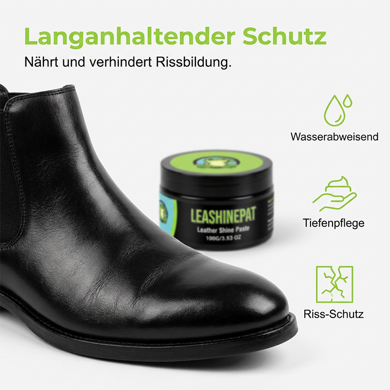 ⏳Begrenzte Zeit 60% 📢📢2 kaufen，1 gratis📍📍Mehrzweck-Pflegepaste für schwarzes Leder