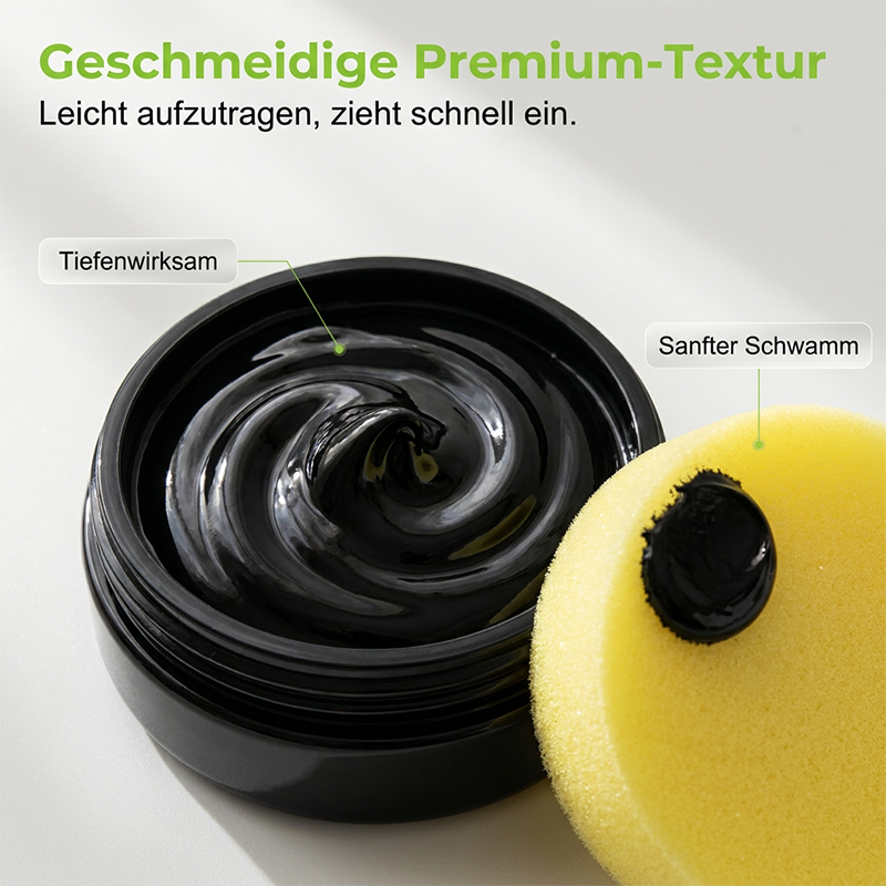 ⏳Begrenzte Zeit 60% 📢📢2 kaufen，1 gratis📍📍Mehrzweck-Pflegepaste für schwarzes Leder