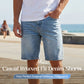 👖☀️ 50% RABATT! Herren Denim-Shorts mit lässiger, lockerer Passform – Bequem, strapazierfähig & vielseitig für Sommer & Freizeit 🌊