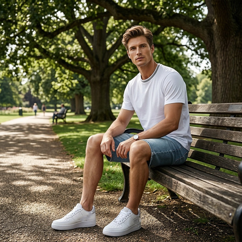 👖☀️ 50% RABATT! Herren Denim-Shorts mit lässiger, lockerer Passform – Bequem, strapazierfähig & vielseitig für Sommer & Freizeit 🌊