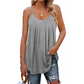 👗 JETZT 50% RABATT! 🌿 Luftiges Plissee-Sommerträgerhemd – Weiches Atmungsaktives Gewebe & Lockere Passform – Elegantes Design & Vielseitiger Stil – Perfekt für Freizeitausgänge ☀️