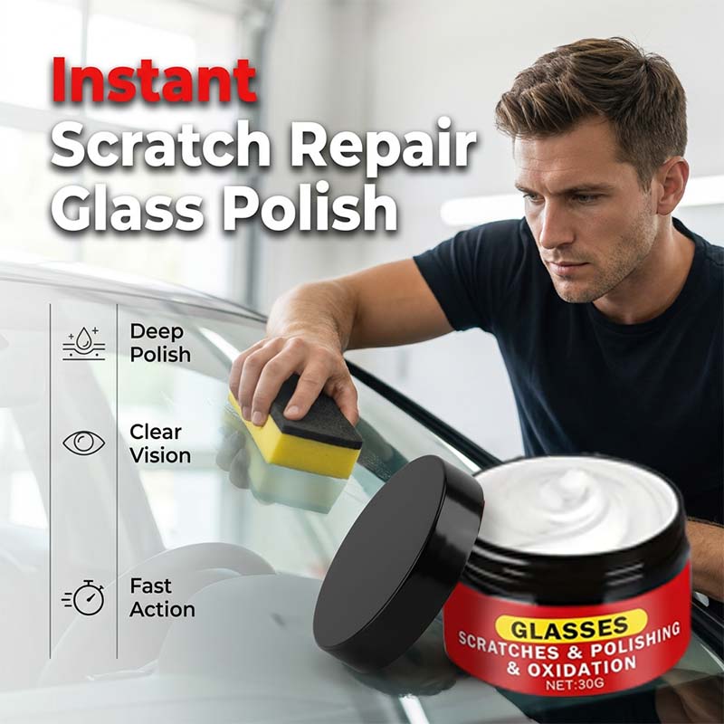 ⏳🏆LETZTER TAG DES AUSVERKAUFS: € 12.99!!🚗Polier- und Reparaturpaste für Glaskratzer