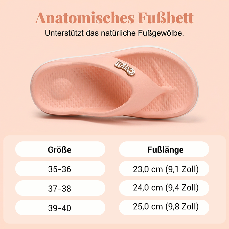 🌥️🩴 50% RABATT! Wolkenweiche Plateau Flip-Flops für Damen – Superbequem, federnd & perfekt für Sommer & Alltag ✨