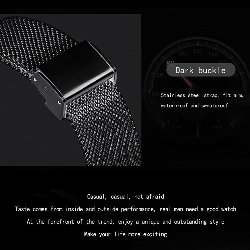 ⌚️⏰ LIMITED-TIME 50% RABATT! Minimalistische Herrenuhr – Wasserdicht, Quarzwerk, Edelstahl ✨