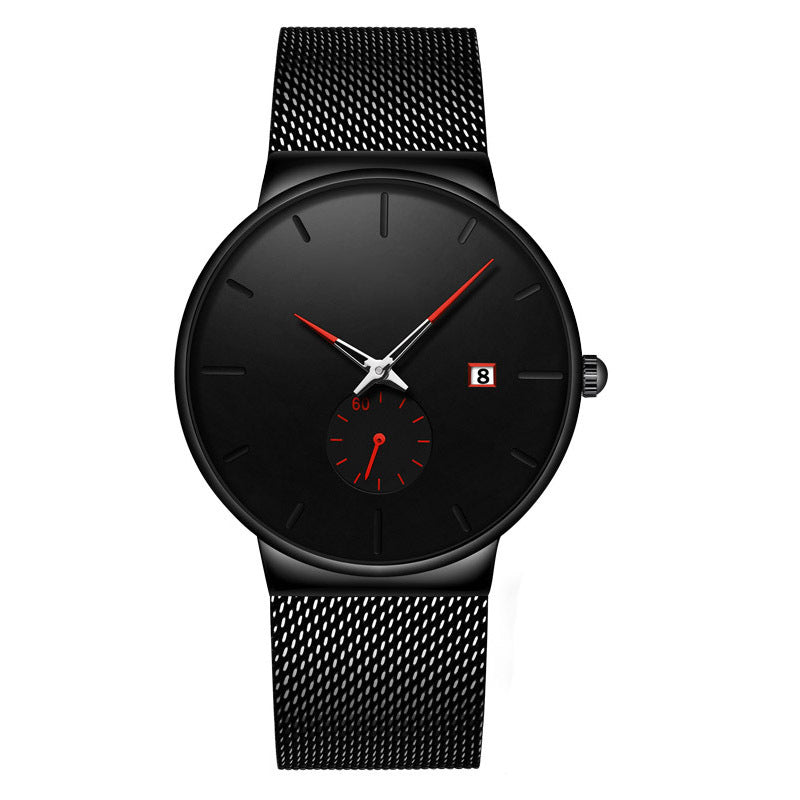 ⌚️⏰ LIMITED-TIME 50% RABATT! Minimalistische Herrenuhr – Wasserdicht, Quarzwerk, Edelstahl ✨