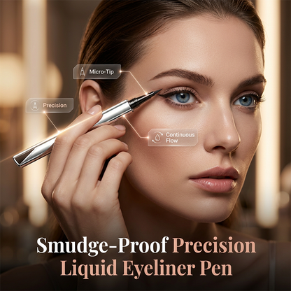 24 Stunden wischfester Präzisions-Flüssig-Eyeliner