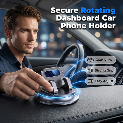 🚗📱 DREHBARER AUTO-HANDYHALTER FÜRS ARMATURENBRETT – KAUF 2, ERHALTE 1 GRATIS + KAUF 3, ERHALTE 2 GRATIS! 🔥