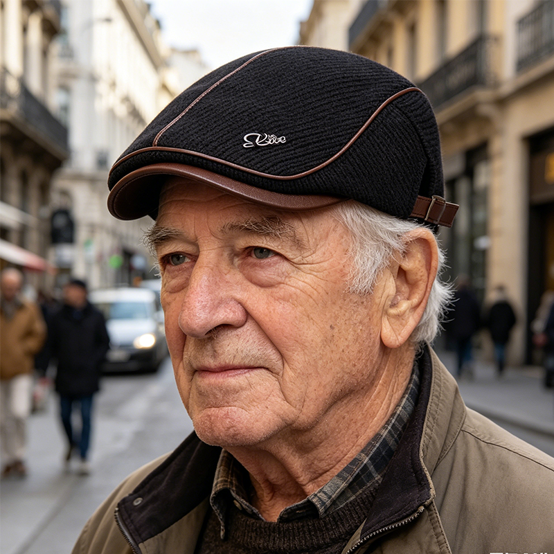 🧣🧢 Warme Schiebermütze aus Strick für Herren – 50% Rabatt! Wintermütze mit Ohrenklappen, weich & ideal für kalte Tage 🧤