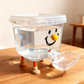 🐱 50 % RABATT FÜR BEGRENZTE ZEIT! 💧 Haustier Wasserspender mit Großtank – Selbstnachfüllendes System, transparenter Behälter, höhenverstellbar für Katzen & Hunde