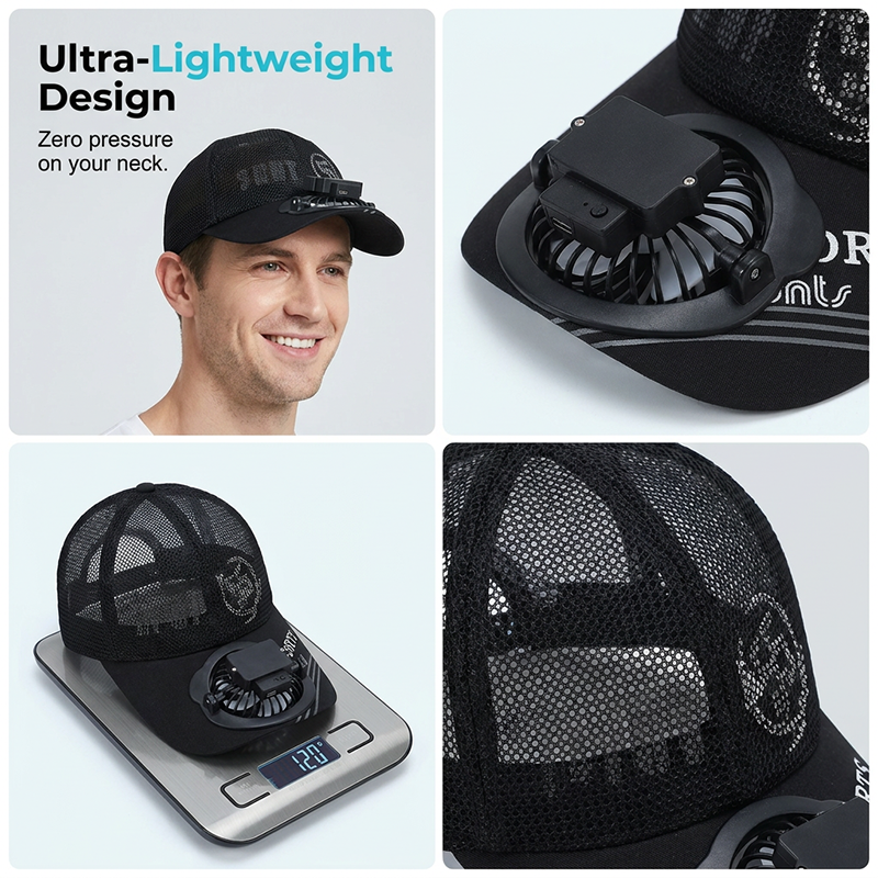 UV-Schutzkappe mit Kühlventilator