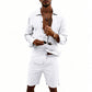 👔☀️ 50% RABATT! Herren-Leinenhemd & Shorts Set – Lässig, sommerlich & luftig – Ideal für warme Tage oder den Urlaub – bequem & stilvoll 🩳🌿✨