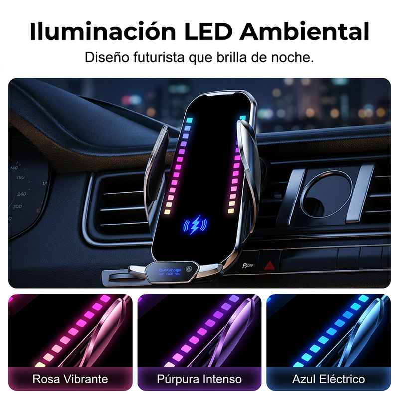 🔋🚗 KABELLOSES AUTOLADEGERÄT MIT AUTOMATISCHER HALTERUNG – 50% RABATT! Qi-zertifiziert, Schnelllade-Funktion & Einhandbedienung ⚡