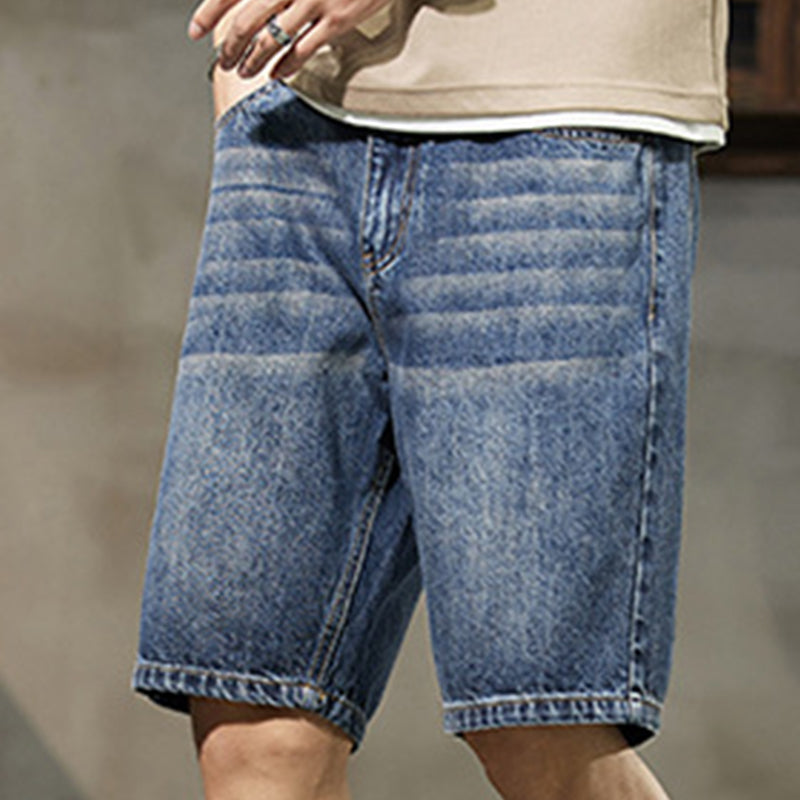 👖🌞 Herren-Jeansshorts im klassischen Schnitt – 50% RABATT! Bequem, vielseitig & perfekt für Sommer, Strand & Freizeit 🏖️