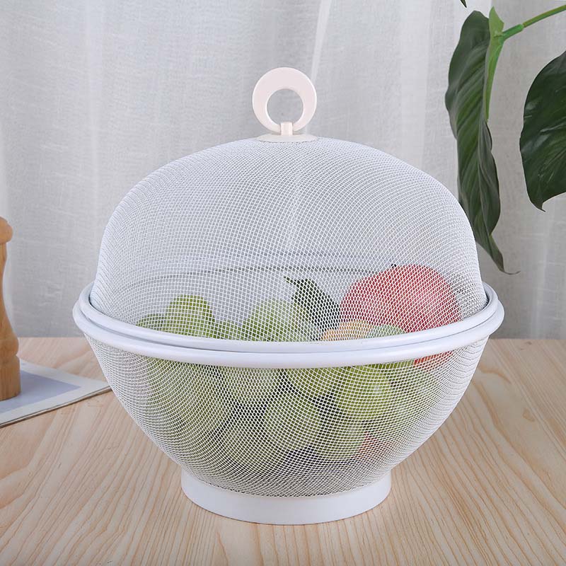 🧺 50% RABATT! 🍎 Obstkorb mit Deckel – Schützt & erhält die Frische ✨