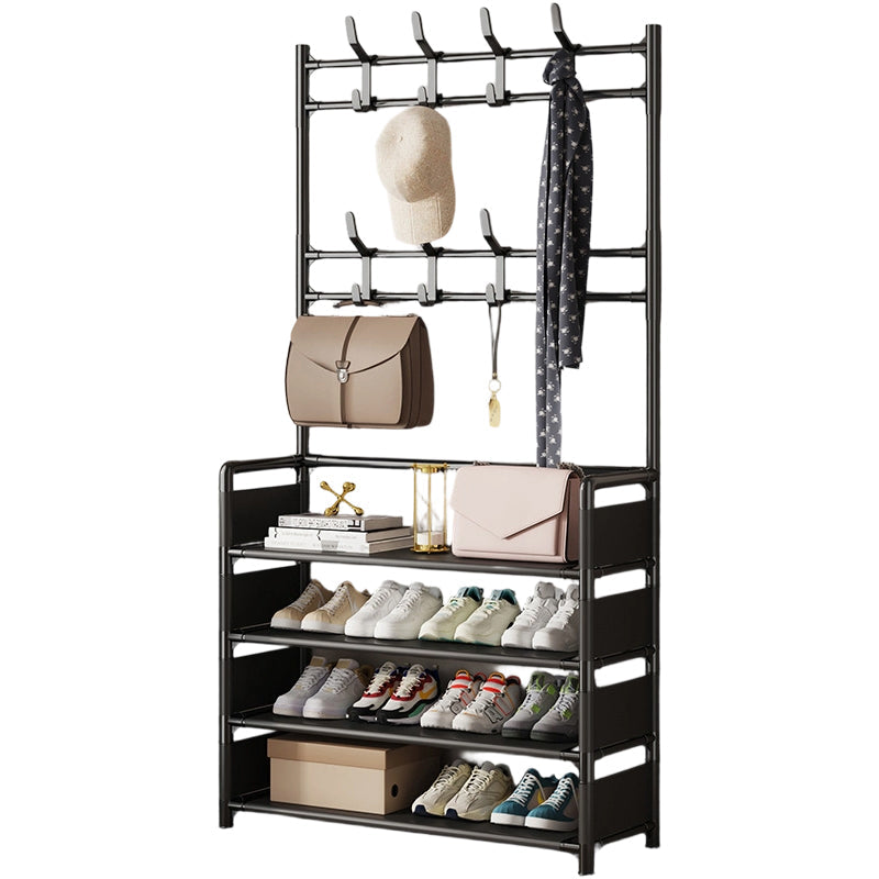 🏠✨ Multifunktionaler Flur-Schuh- & Garderoben-Ständer – Kompakt, robust & platzsparend für eine organisierte Eingangszone 🧥