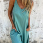 👖💚 50% RABATT! Lässiger Damen-Jumpsuit aus Baumwoll-Leinen-Mix – Mit Taschen & verstellbaren Trägern, der perfekte Sommer-Begleiter ☀️