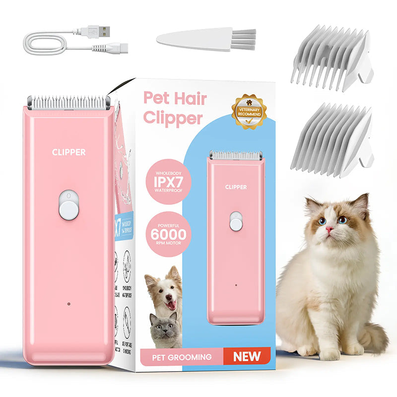 ✂️🐶📢 50% RABATT! Leise, kabellose Tierhaarschneidemaschine – Für Hunde, Katzen & kleine Haustiere, schonend & vibrationsarm ✨