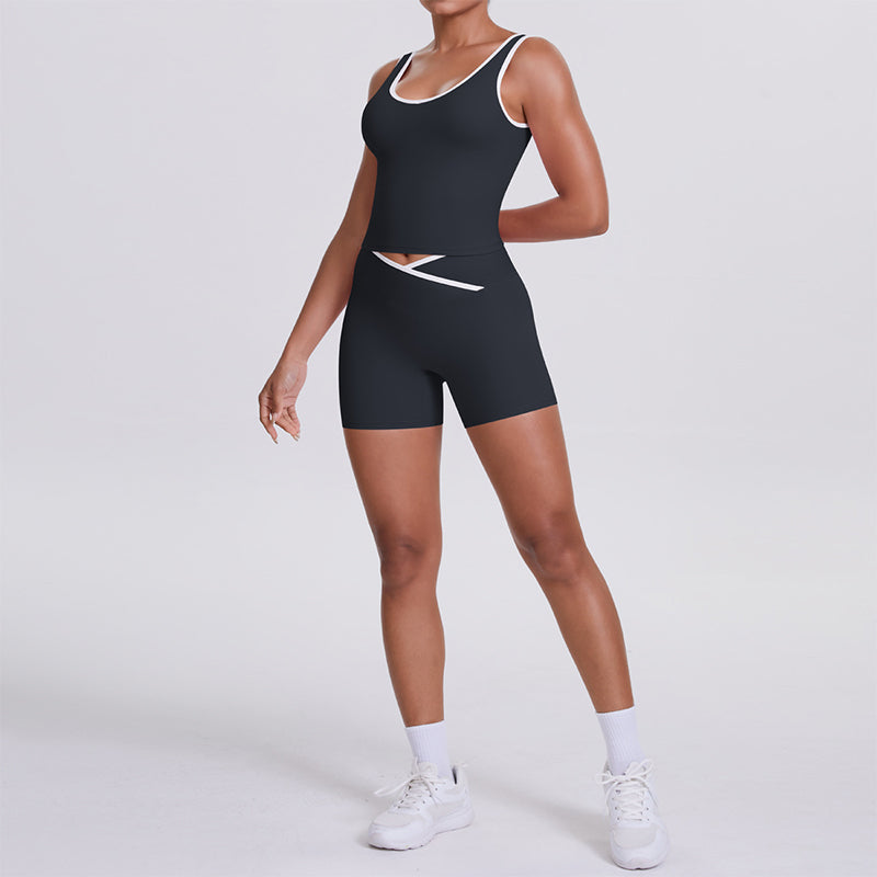 🧘‍♀️✨ Damen Yoga Outfit 2-teilig | Sport Set mit Top und Leggings – 50% RABATT! Atmungsaktiv, dehnbar & perfekt für Yoga, Fitness & Alltag 🌿