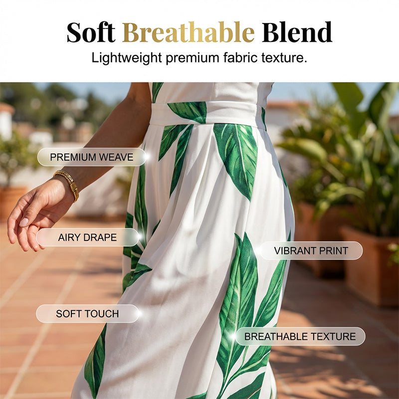 👖🌸 Jumpsuit mit asymmetrischem Schnallenriemen und Blumenmuster – 50% RABATT! Modern, feminin & perfekt für Sommer, Date oder festliche Anlässe ✨