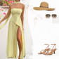 👗✨ Sexy trägerloses Maxikleid mit rückenfreiem Design und hohem Beinschlitz für Damen – 50% RABATT! Verführerisch, elegant & perfekt für Galas, Hochzeiten oder festliche Abende 🌹