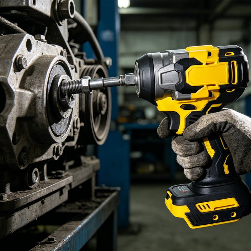 🔧⚡ Schwerlast-Akku-Schlagschrauber – 50% RABATT! Bis zu 500 Nm Drehmoment, bürstenlos & kabellos für Werkstatt & Baustelle 🚗