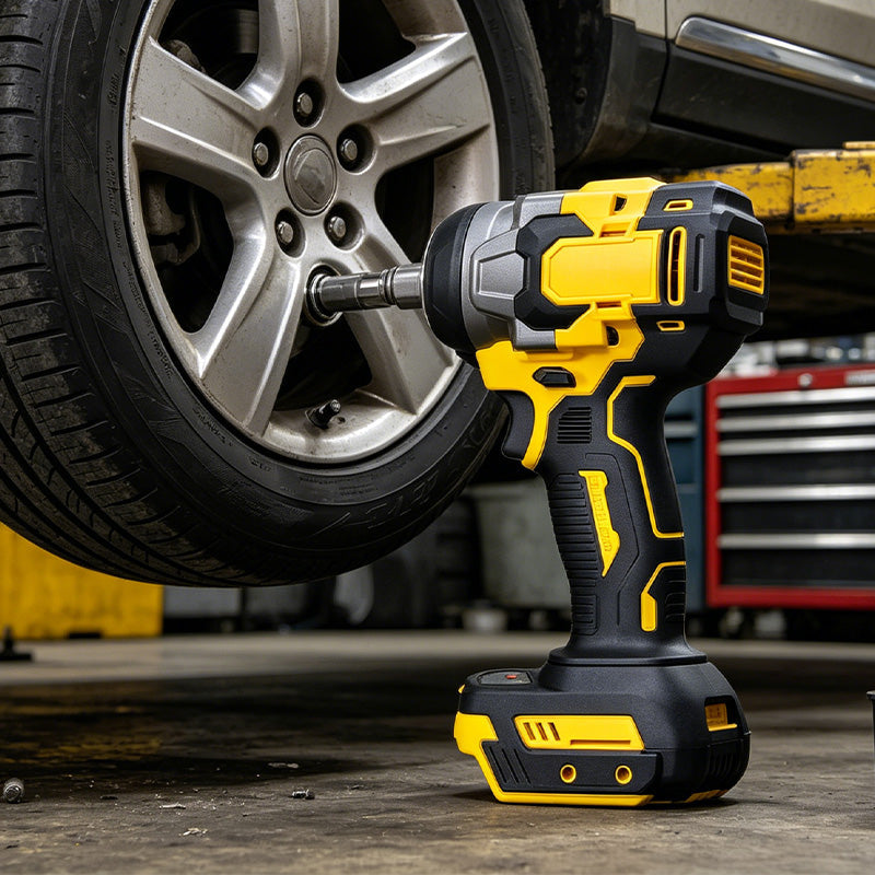 🔧⚡ Schwerlast-Akku-Schlagschrauber – 50% RABATT! Bis zu 500 Nm Drehmoment, bürstenlos & kabellos für Werkstatt & Baustelle 🚗