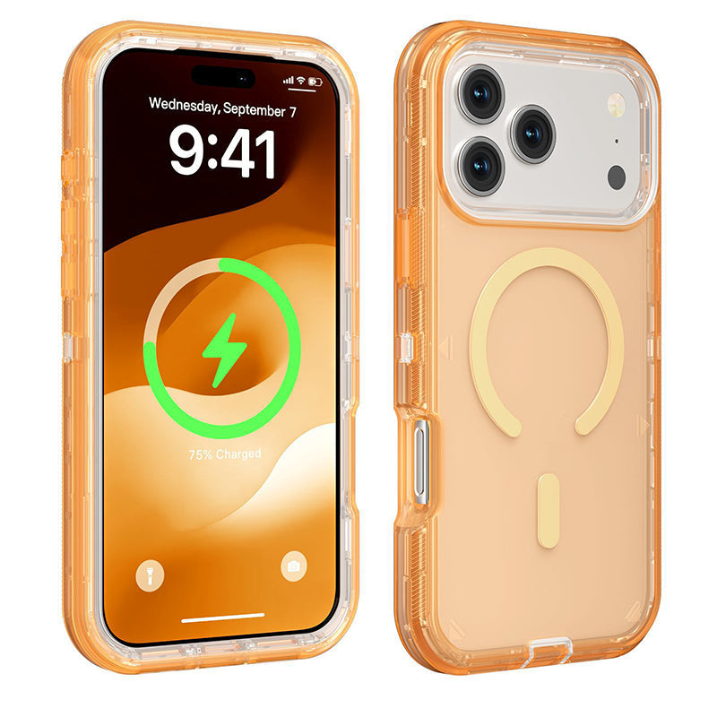 📱🧲 Shockproof Clear Magnetic Phone Case – 50% RABATT! Strong Magnetic Lock, Anti-Yellowing, 360° Protection & Slim Fit ✨