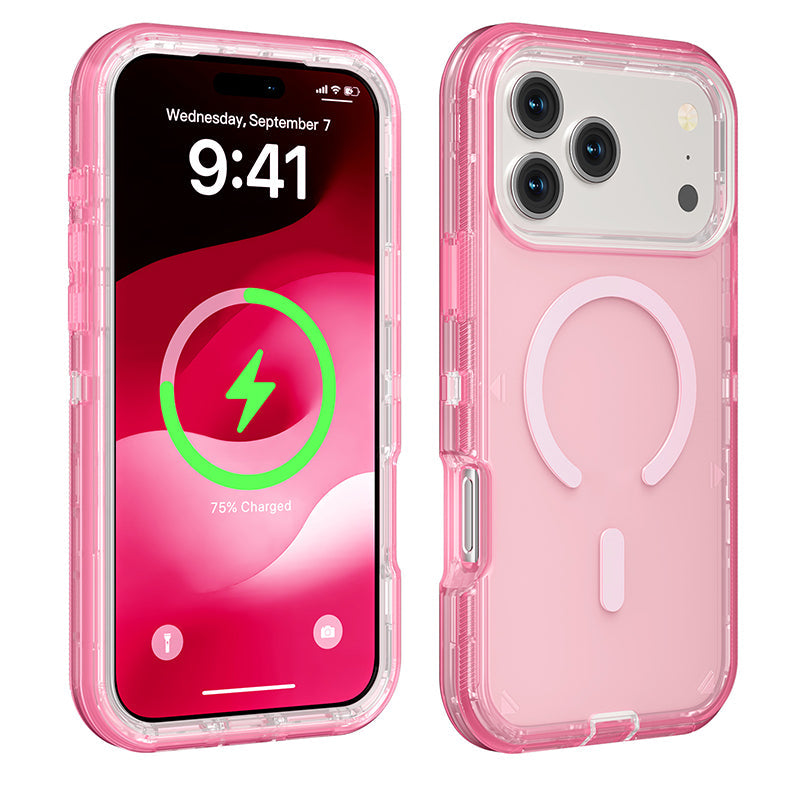 📱🧲 Shockproof Clear Magnetic Phone Case – 50% RABATT! Strong Magnetic Lock, Anti-Yellowing, 360° Protection & Slim Fit ✨
