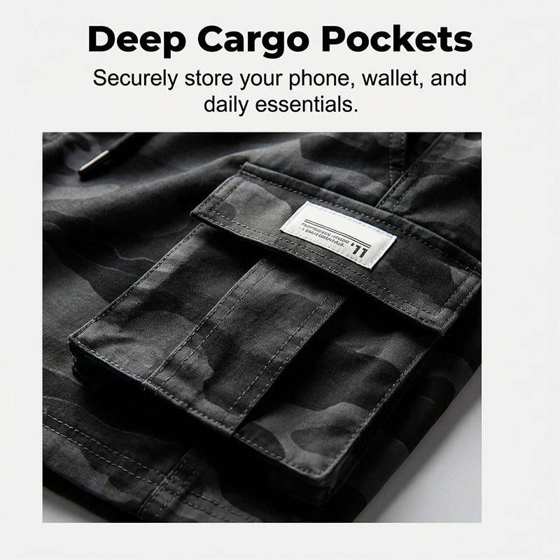 🏃‍♂️💨 Taktische Cargoshorts für Herren – lockere Passform für maximale Bewegungsfreiheit