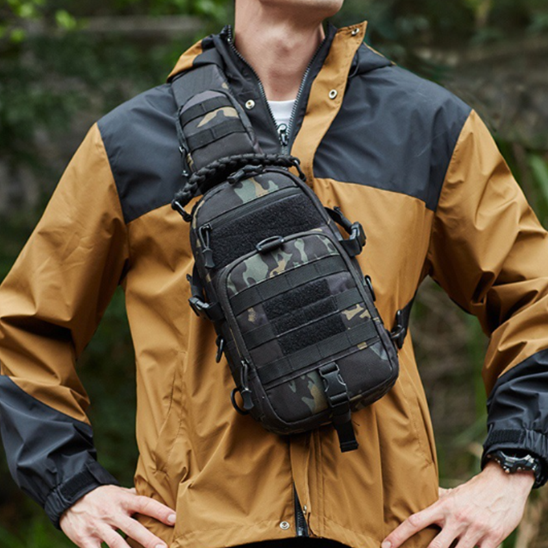 🎒 LIMITED-TIME 50% OFF! ✨ Outdoor Crossbody Chest Pack – Water-Resistant, 4 Colors, 30x18x11cm