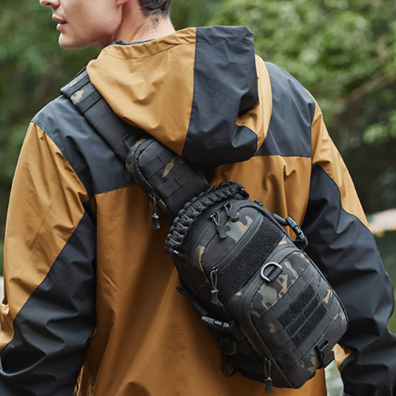 🎒 LIMITED-TIME 50% OFF! ✨ Outdoor Crossbody Chest Pack – Water-Resistant, 4 Colors, 30x18x11cm
