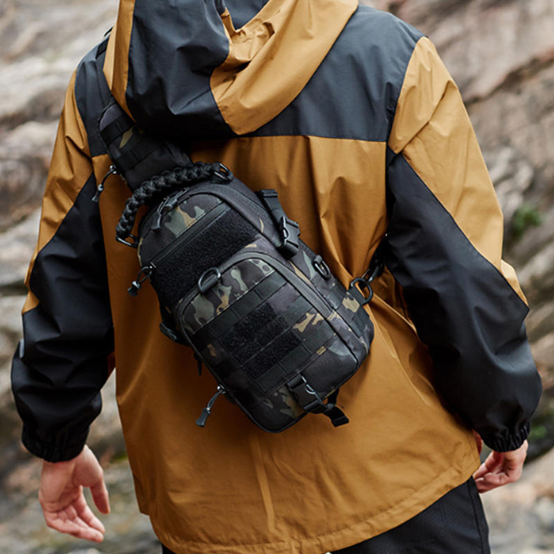 🎒 LIMITED-TIME 50% OFF! ✨ Outdoor Crossbody Chest Pack – Water-Resistant, 4 Colors, 30x18x11cm