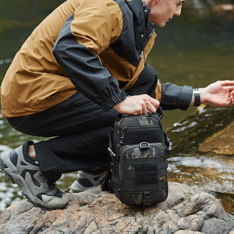 🎒 LIMITED-TIME 50% OFF! ✨ Outdoor Crossbody Chest Pack – Water-Resistant, 4 Colors, 30x18x11cm