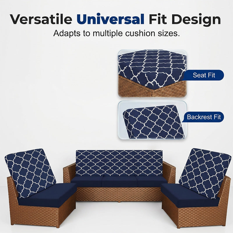 🛋️ NEU! ☀️ Bezug für Gartensofaauflagen – wasserabweisend, UV-beständig & passgenau – Ideal für Polster auf Terrasse, Balkon & im Garten – Schützt Deine Auflagen vor Regen, Sonne & Schmutz – Einfach überziehen, festknoten & wohlfühlen 🌿