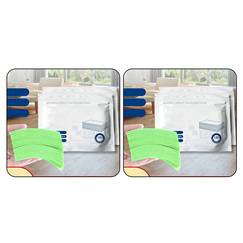 🧹🥳 SCHLUSSVERKAUF 2026 – 50% RABATT! Wasserlösliche Bodenreinigungstücher, 120 Stück – Kein Abmessen, glänzende Böden – Über 50.000 verkauft ✨