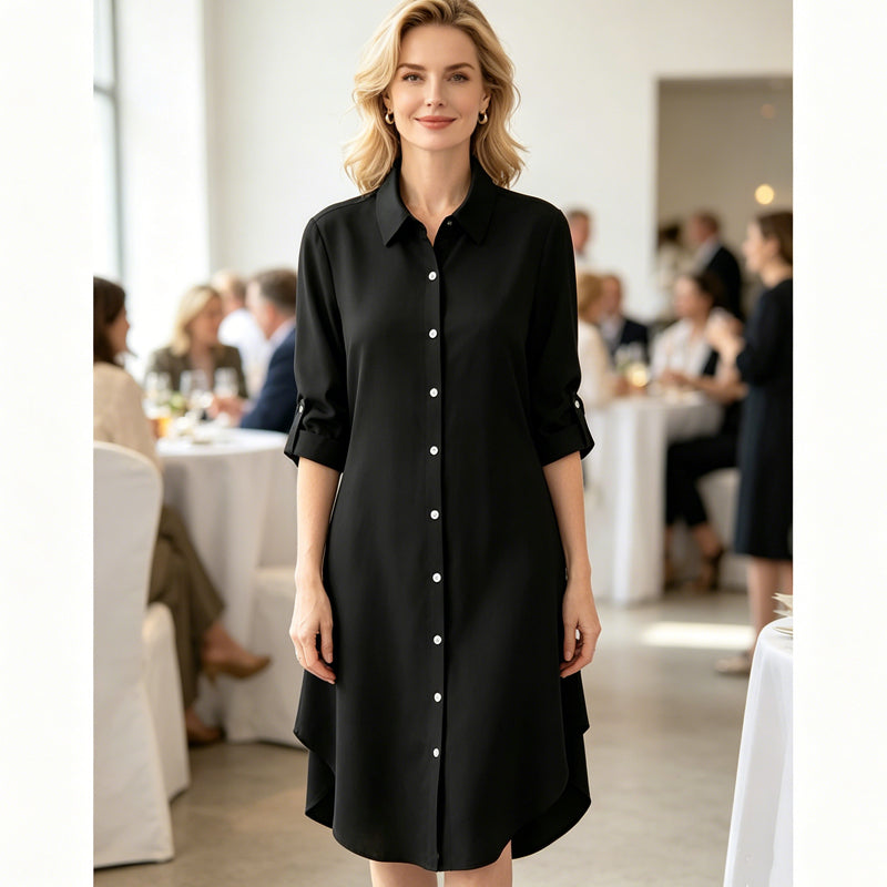 👚 Damen lässige Langarmbluse mit Knopfleiste – Dein perfekter Alltagsbegleiter für einen mühelos stylischen Look ✨