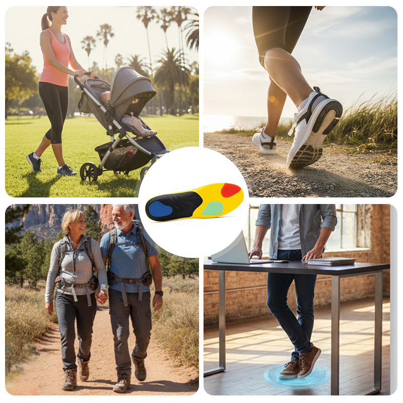 🏃‍♂️💪 Professionelle Sport-Einlegesohlen mit Fußgewölbestütze & Stoßdämpfung – 50% RABATT! Ideal für Laufen, Fitness & Alltag ⚡