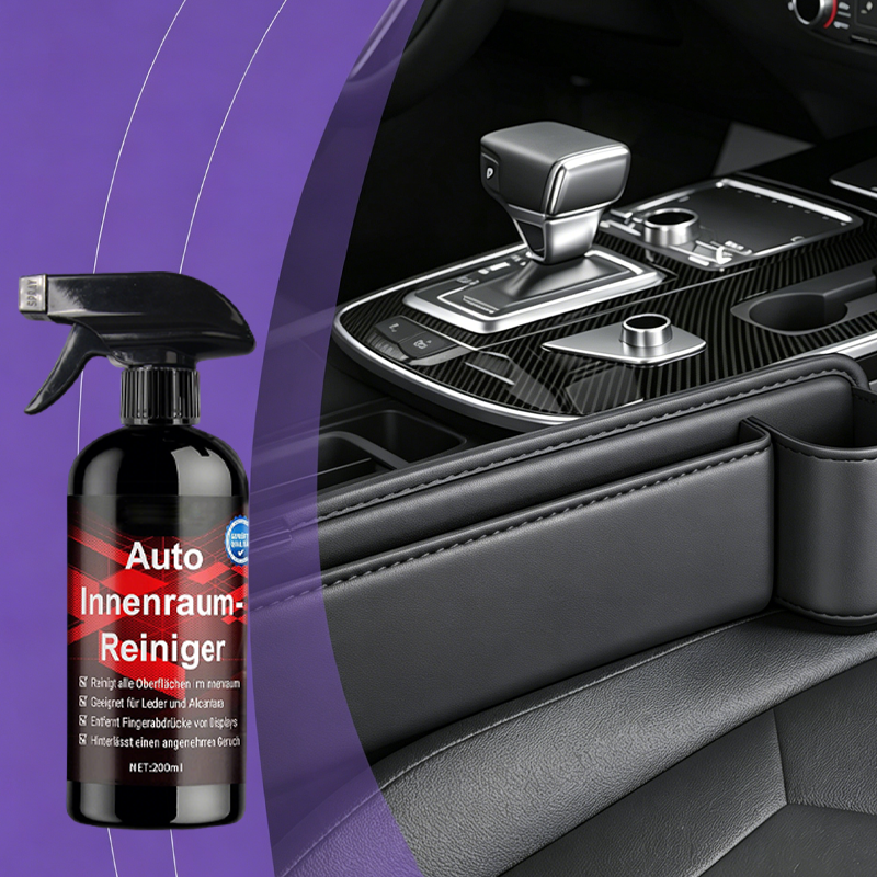 🚗Auto-Innenraum-Tiefenreiniger – Polster-Trockenshampoo für Sitze & Teppich – Starke Fleckenentfernung ohne Schäden – schnell trocknend & schaumfrei ✨