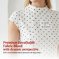 👗🌸 Elegantes A-Linien-Kleid mit Polka-Dots für Damen – 50% RABATT! Zeitlos, feminin & perfekt für festliche Anlässe, Büro oder Date ✨